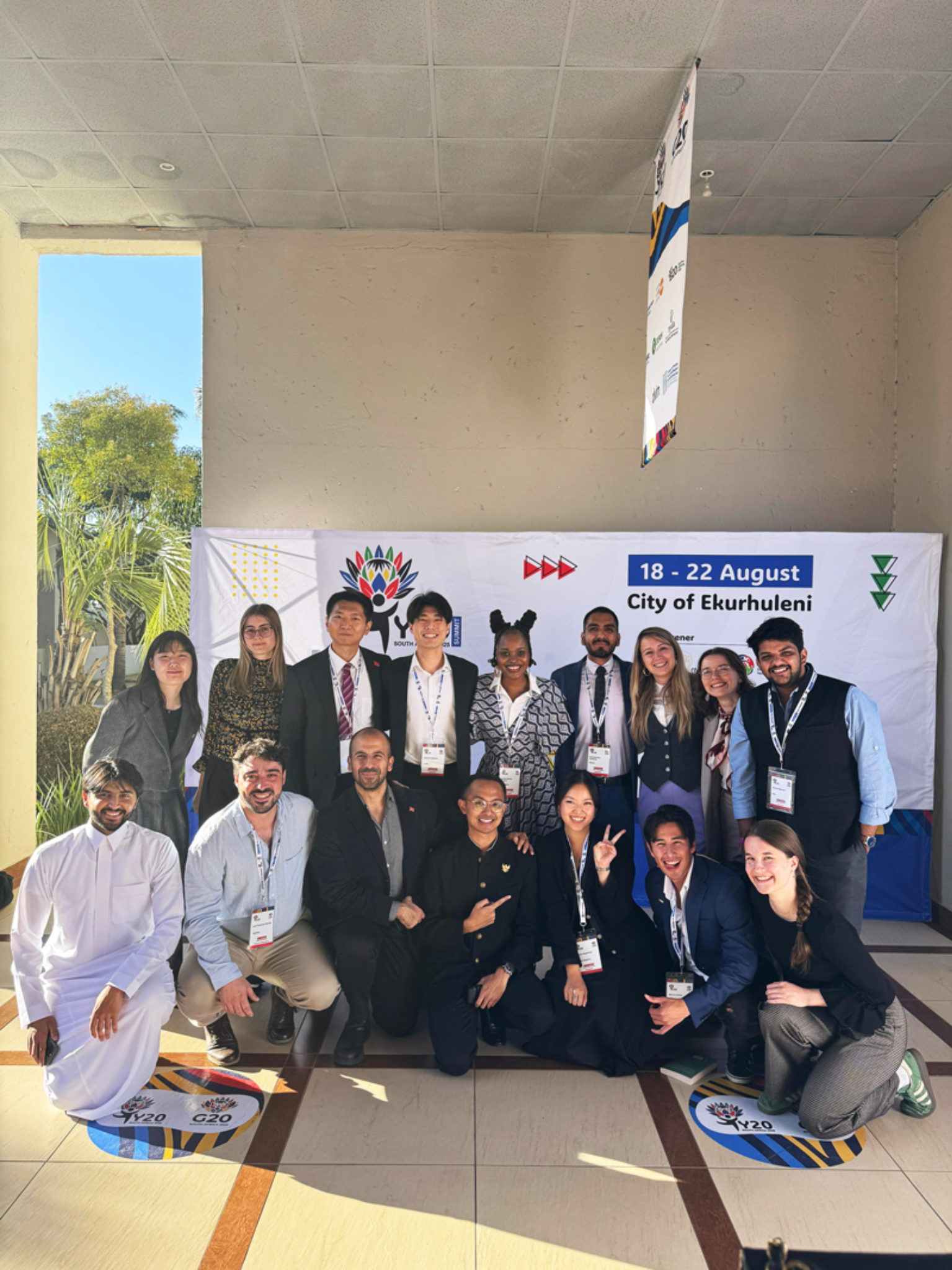 Foto grupal del evento Y20